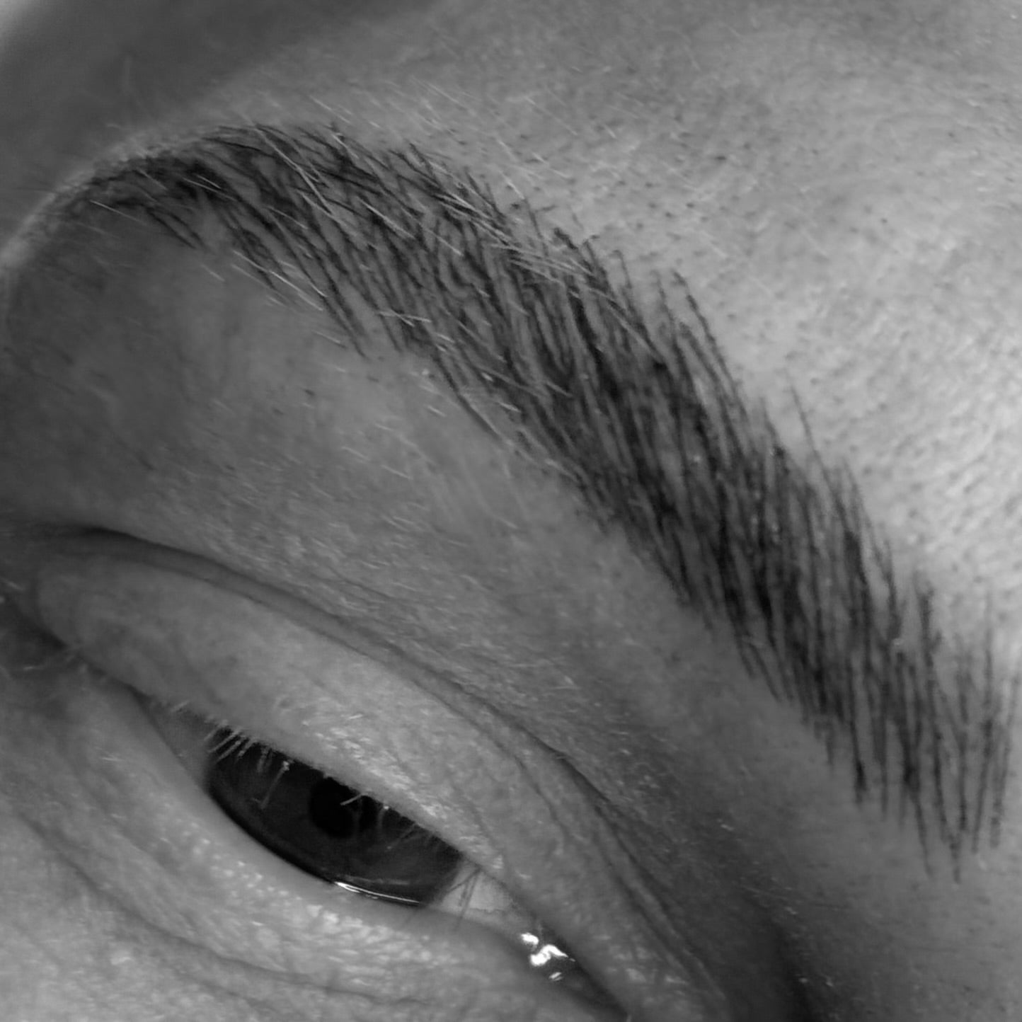 PMU permanente make-up mannen alopecia 
